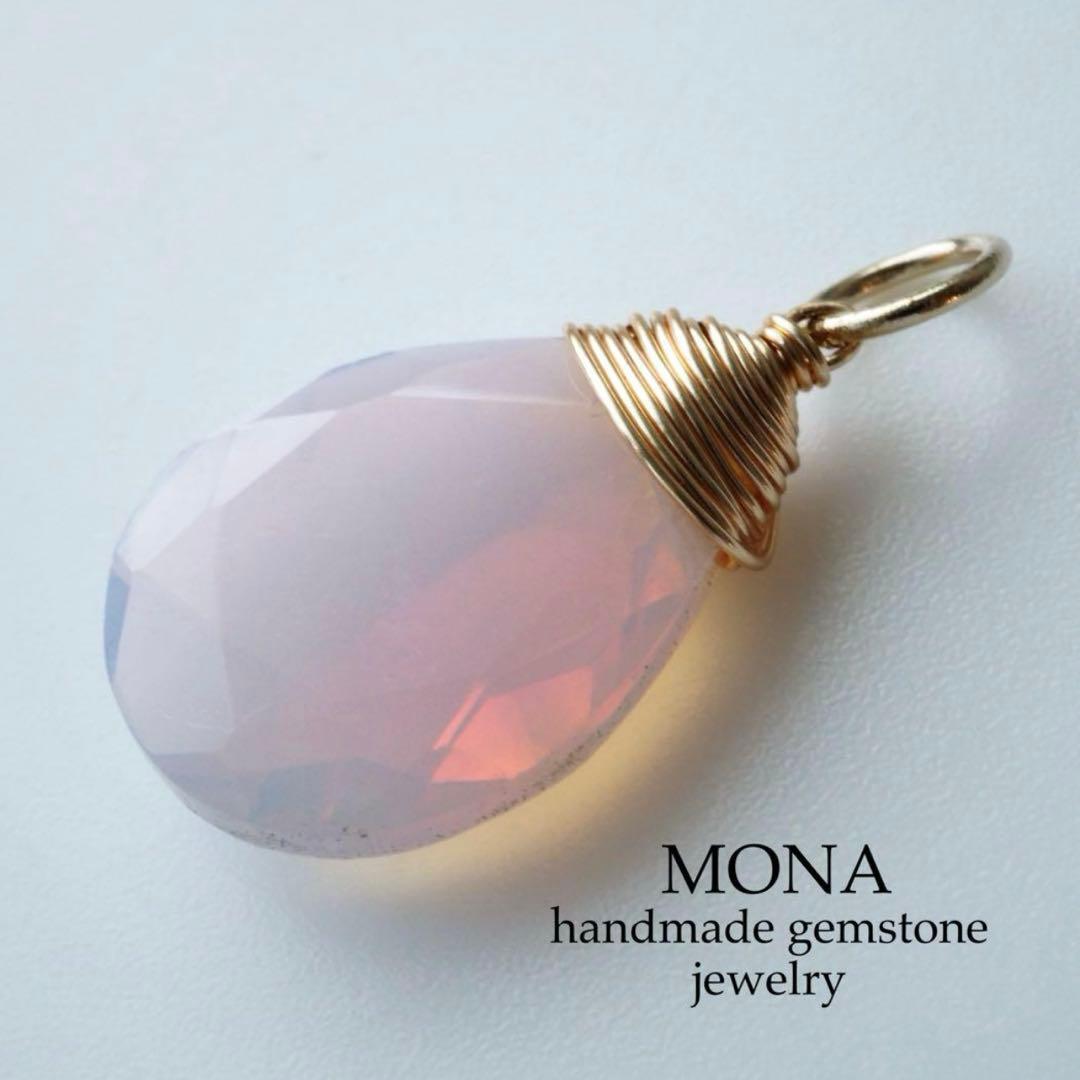 【Ruby】宝石質ルビーの一粒ネックレストップ