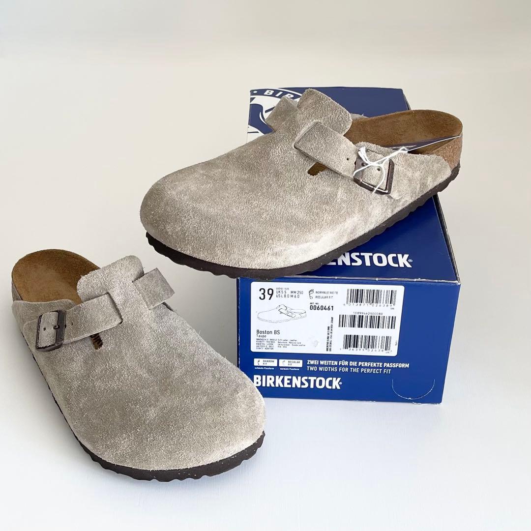 BIRKENSTOCK スエード クロッグサンダル 39