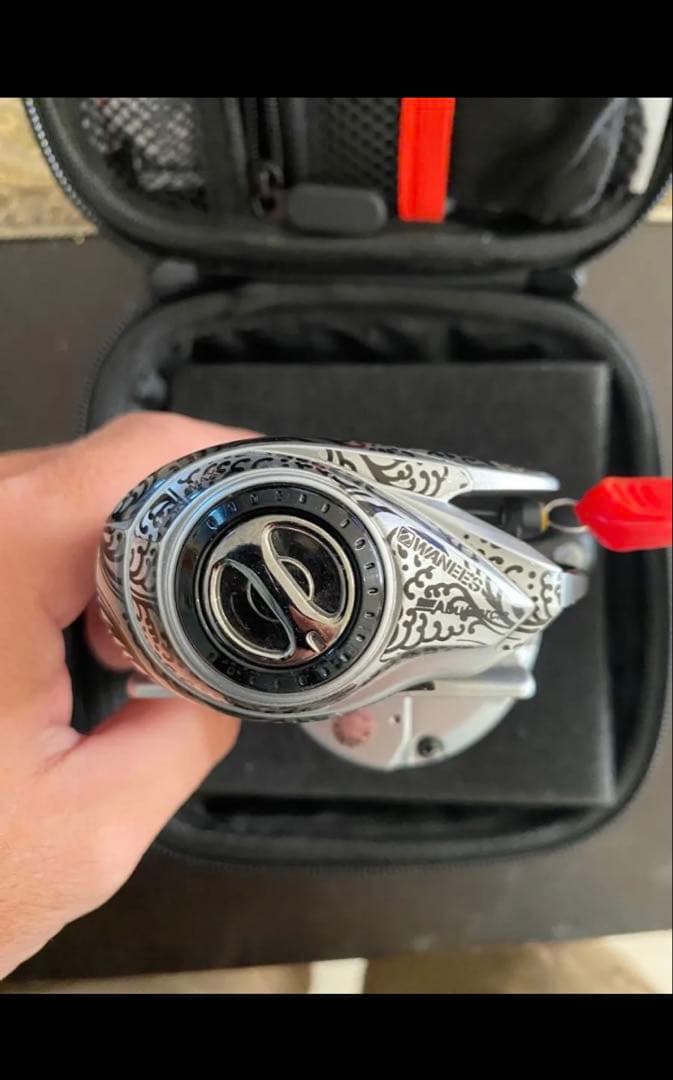 美品 アブガルシア ゼノン MG7 zenon mg7 左巻き ベイトリール