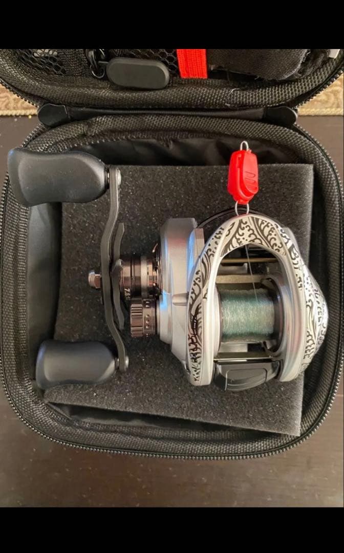 美品 アブガルシア ゼノン MG7 zenon mg7 左巻き ベイトリール