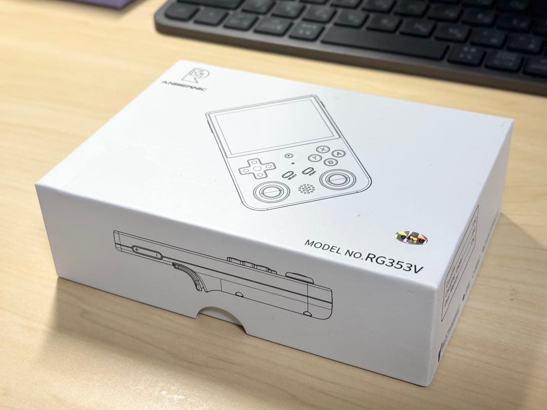 ANBERNIC RG353V クリアブラック