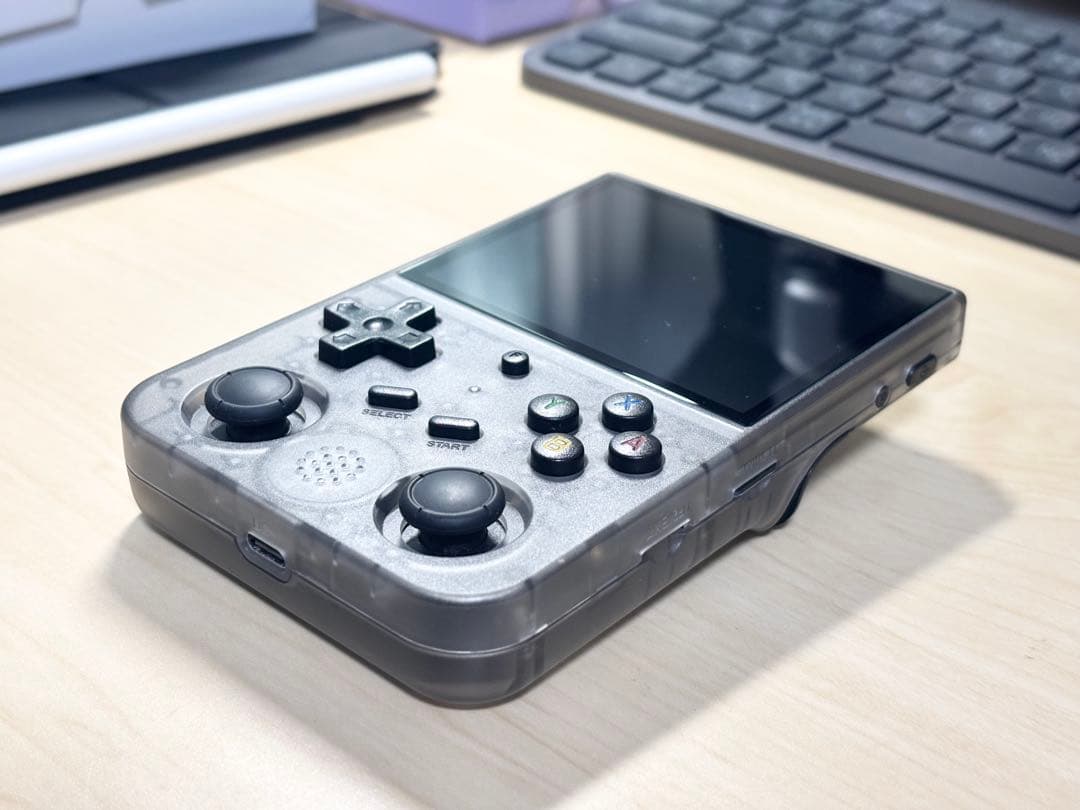 ANBERNIC RG353V クリアブラック