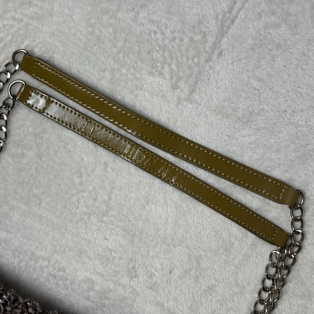 美品☆ANTEPRIMA ワイヤーバッグ　パーティバッグ チェーンショルダー