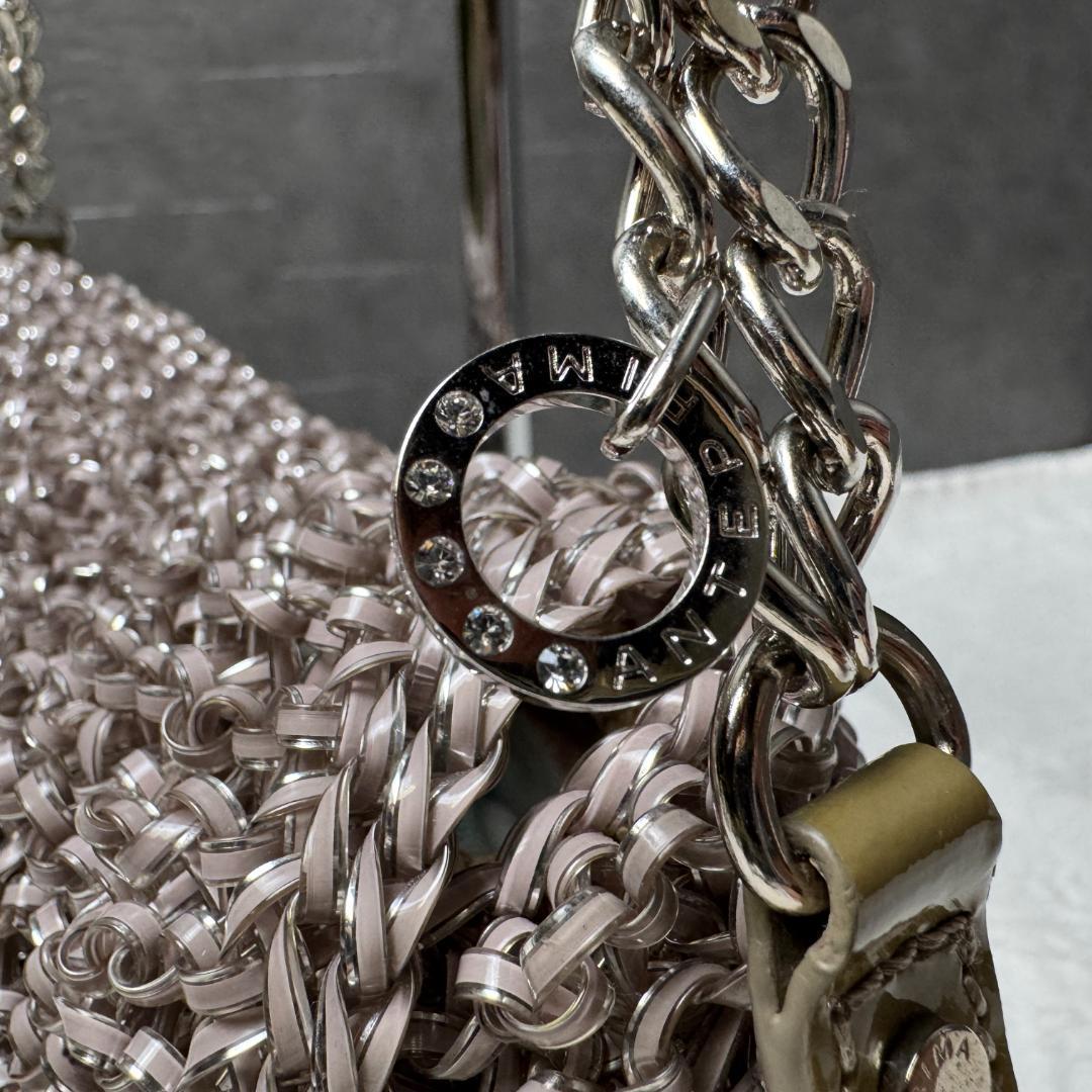 美品☆ANTEPRIMA ワイヤーバッグ　パーティバッグ チェーンショルダー