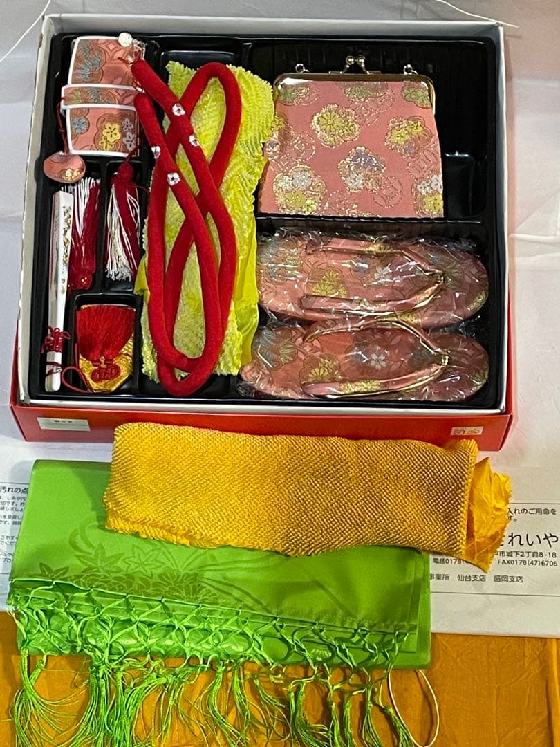 七五三 フルセット　7歳　表地正絹