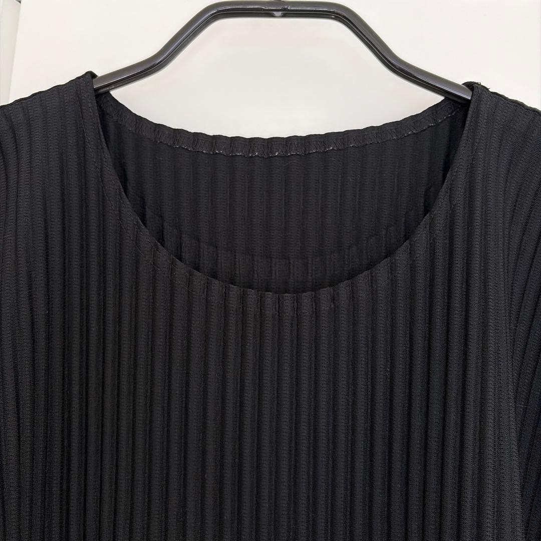 HOMME PLISSÉ ISSEY MIYAKE 丸首半袖トップ