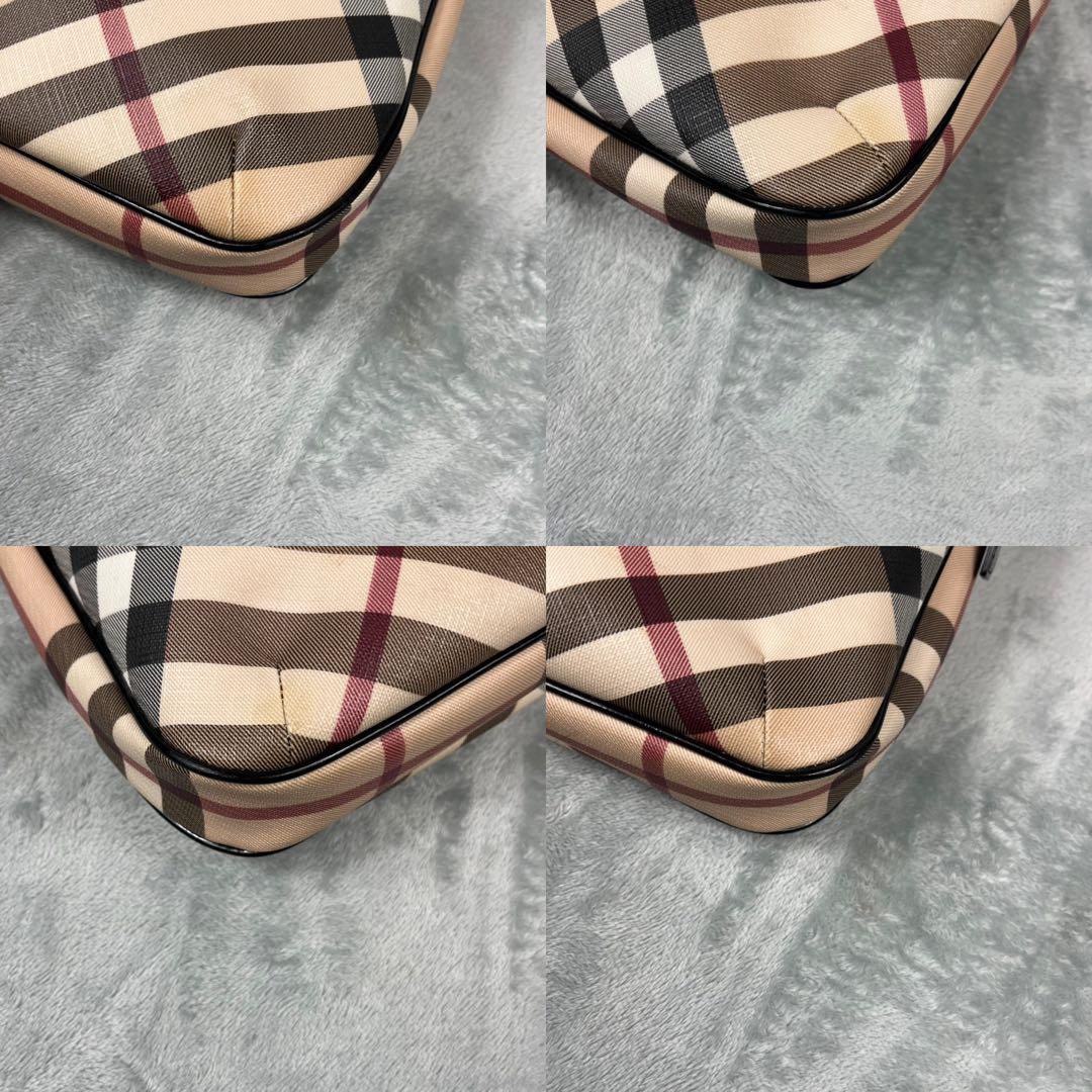 Burberry バーバリー ワンショルダーバッグ ノバチェック PVC