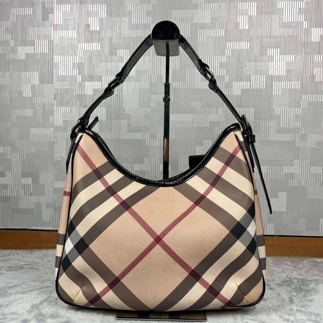 Burberry バーバリー ワンショルダーバッグ ノバチェック PVC