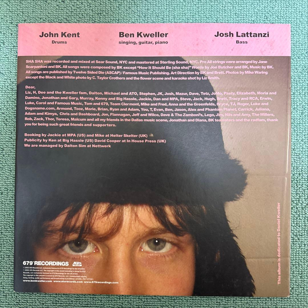 BEN KWELLER『Sha Sha』LP アナログレコード ベン・クウェラー
