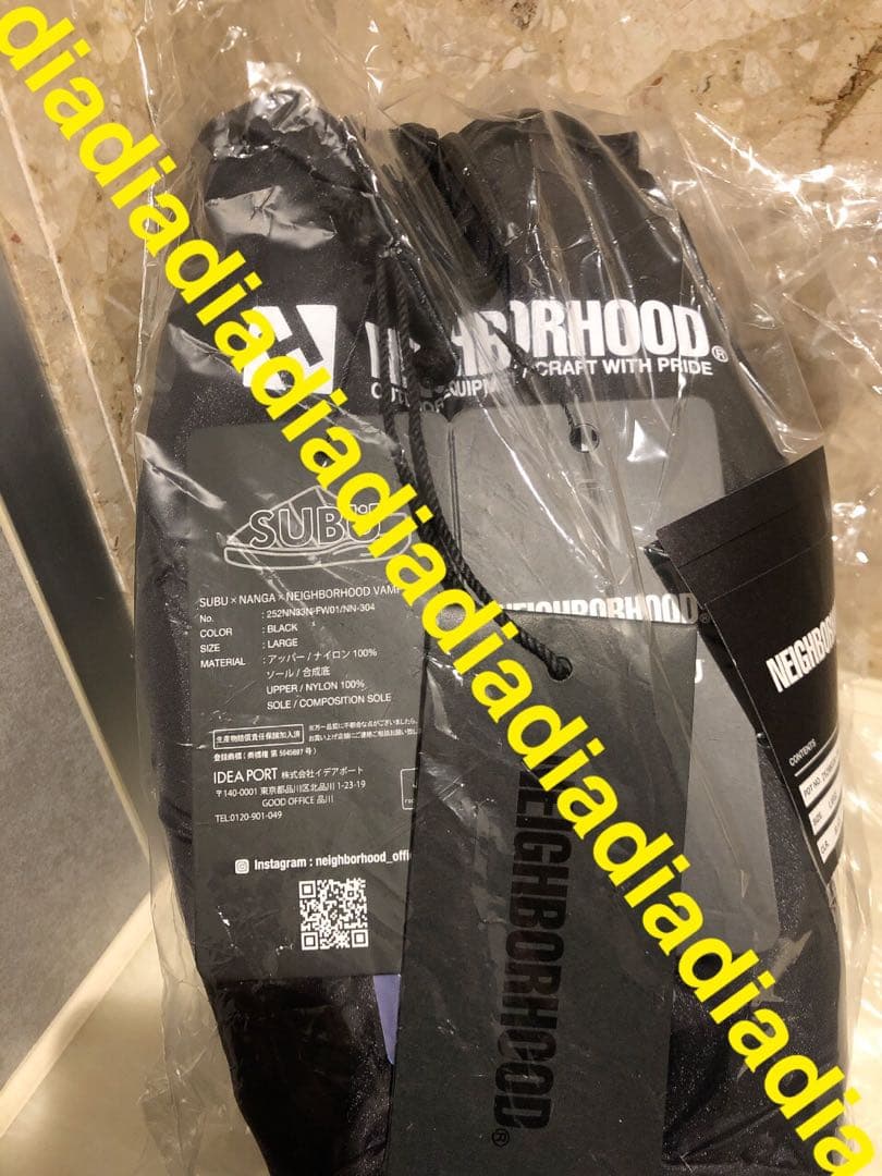 NEIGHBORHOOD SUBU NANGA VAMP ルーム シューズ