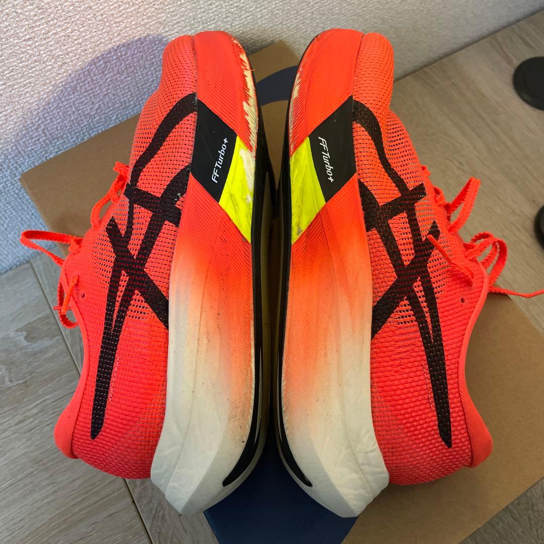 asics SPEED EDGE 25.5cm オレンジ
