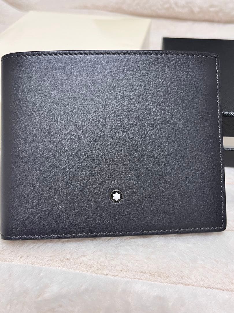 MONTBLANC 二つ折り財布6CC マイスターシュテュック スフマートレザー
