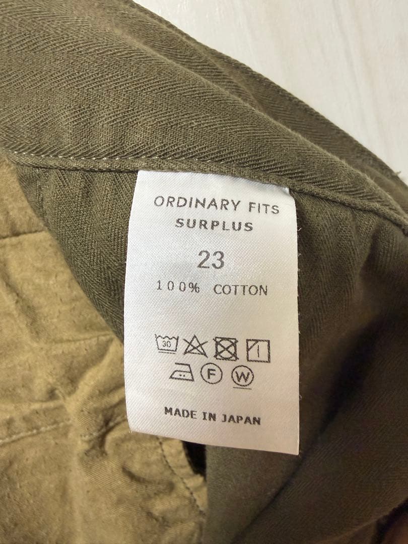 Ordinary fits SURPLUS M-47 カーゴパンツ　後期型 23