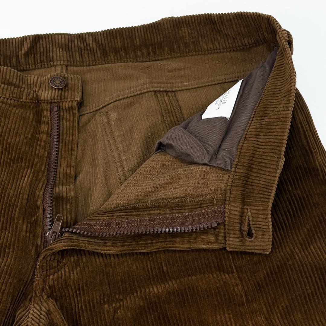 美品 UNUSED 24AW コーデュロイ スイッチングパンツ UW1135 4