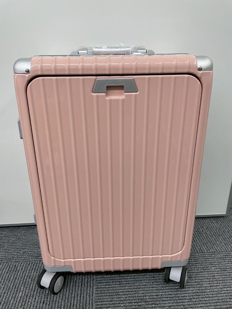リベティ多機能キャリーケース【エナメルピンクSサイズ】75