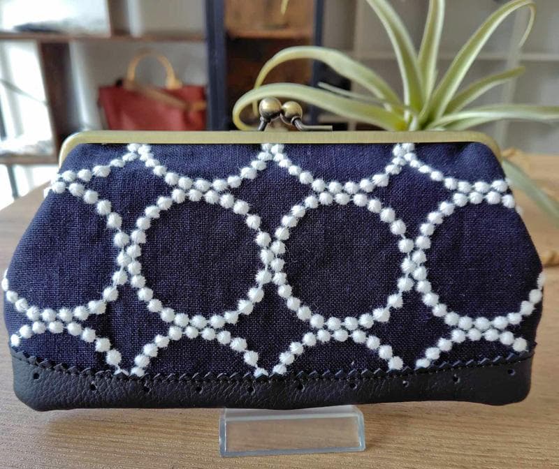 月*陽様 ①ミナペルホネン /tambourineタンバリンネイビー×wh/がま