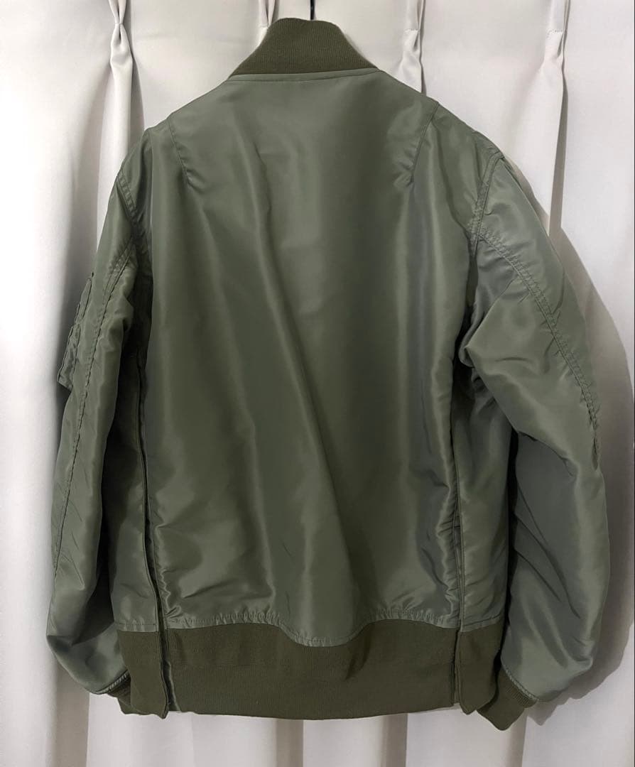 sacai ボンバージャケット ma1 25aw ほぼ未使用　値下有
