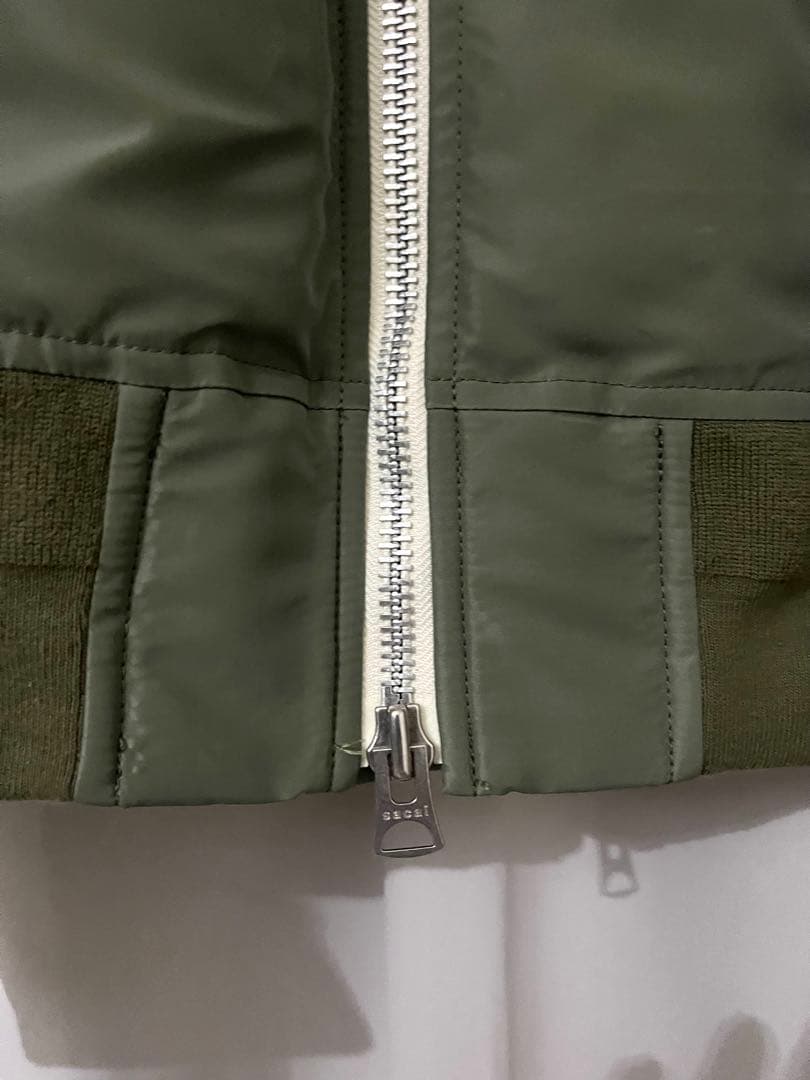 sacai ボンバージャケット ma1 25aw ほぼ未使用　値下有