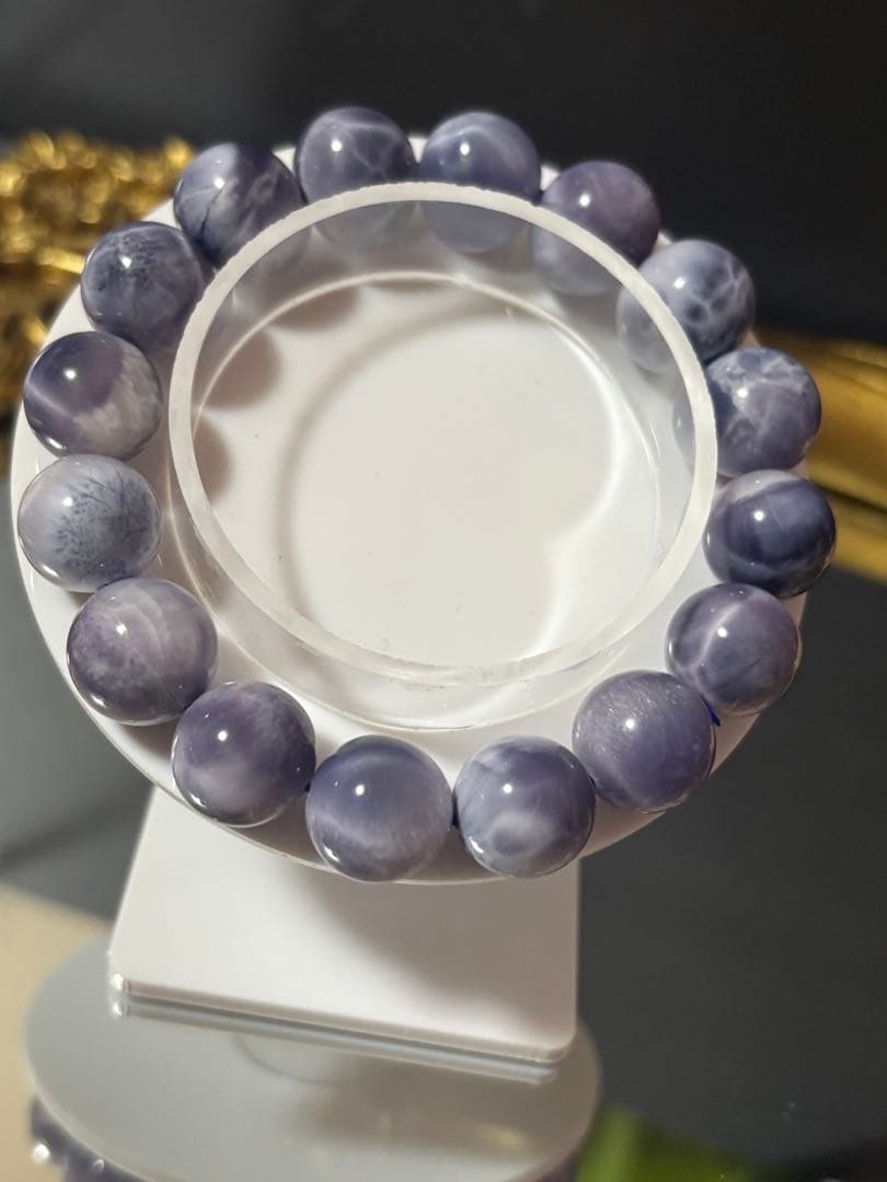 1/20まで2万円お値下げ中☆高品質ペクトライト(ラリマー)☆ パープルラリマー