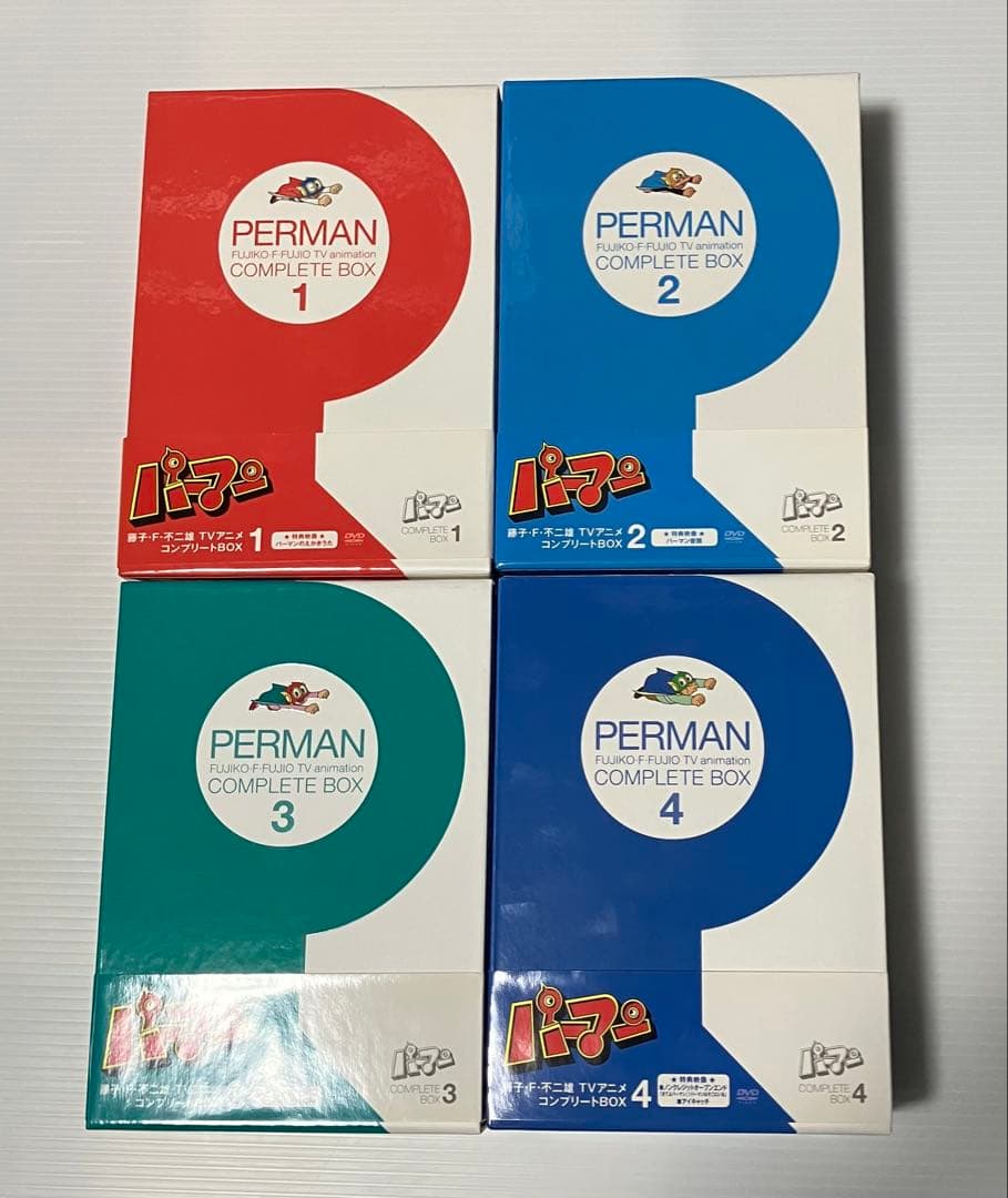 アニメ PERMAN COMPLETE BOX 1-4 DVD