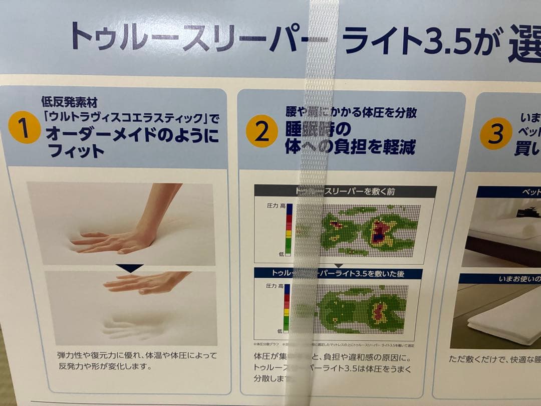 クリスマス特価★新品未使用★トゥルースリーパーマットレス★ライト3.5★シングル