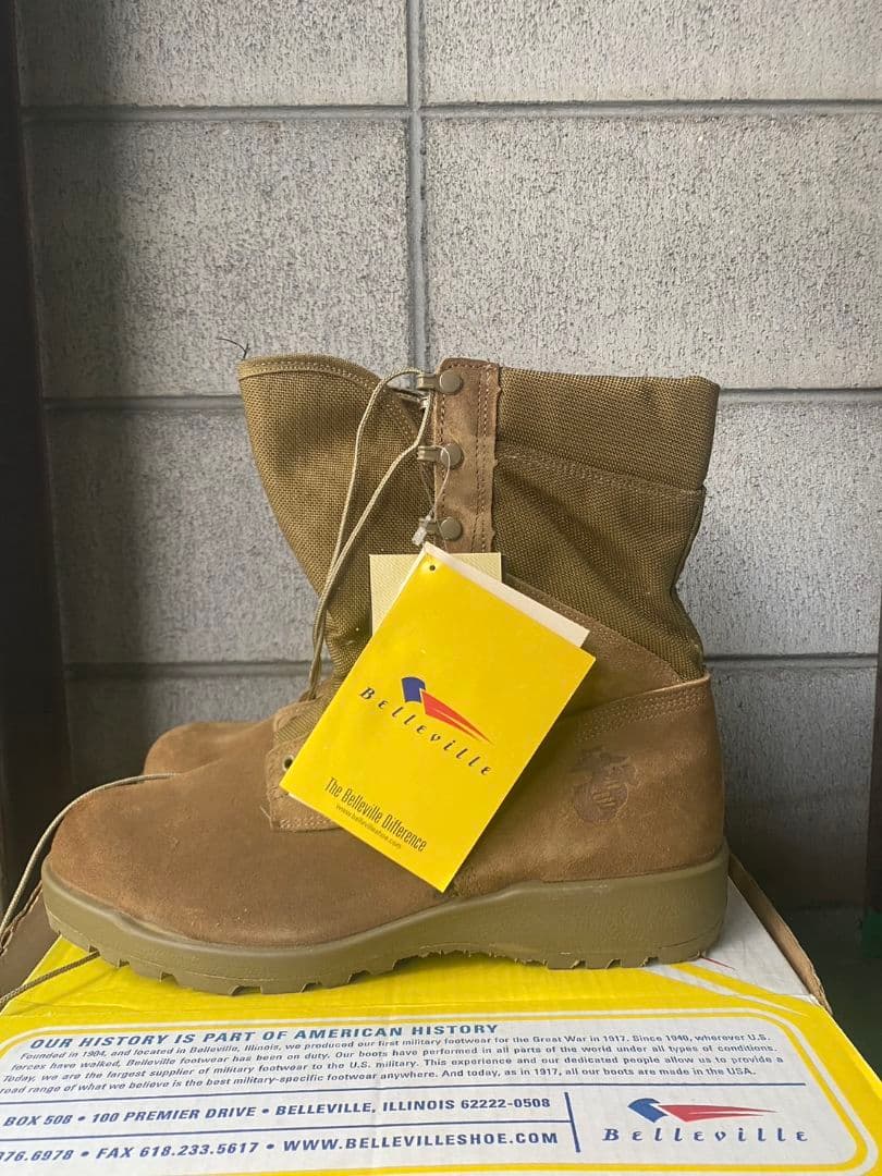未使用 ミリタリーブーツ【BELLEVILLE GORE–TEX】31.5