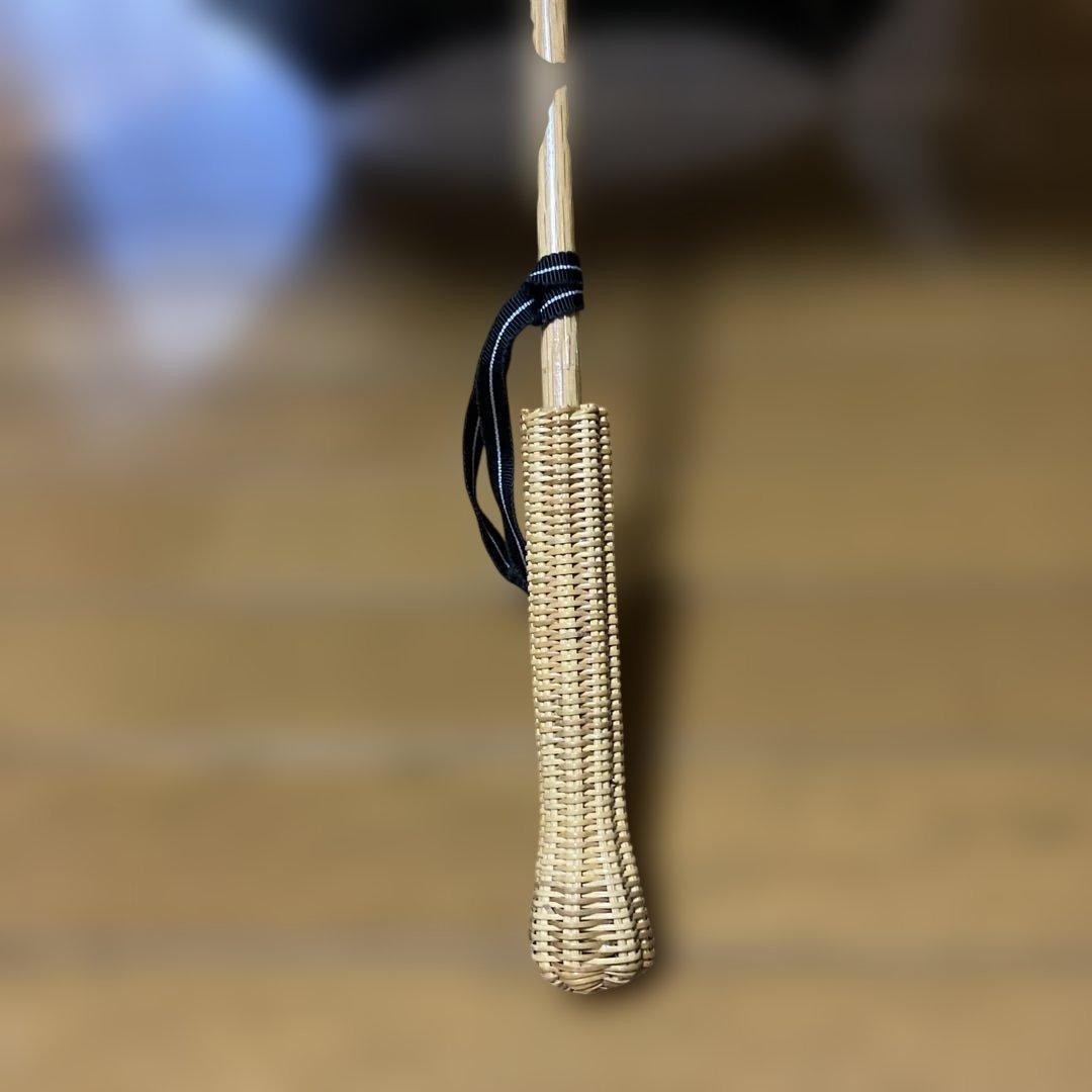 中川政七商店❤︎日傘【手織り麻・黒】