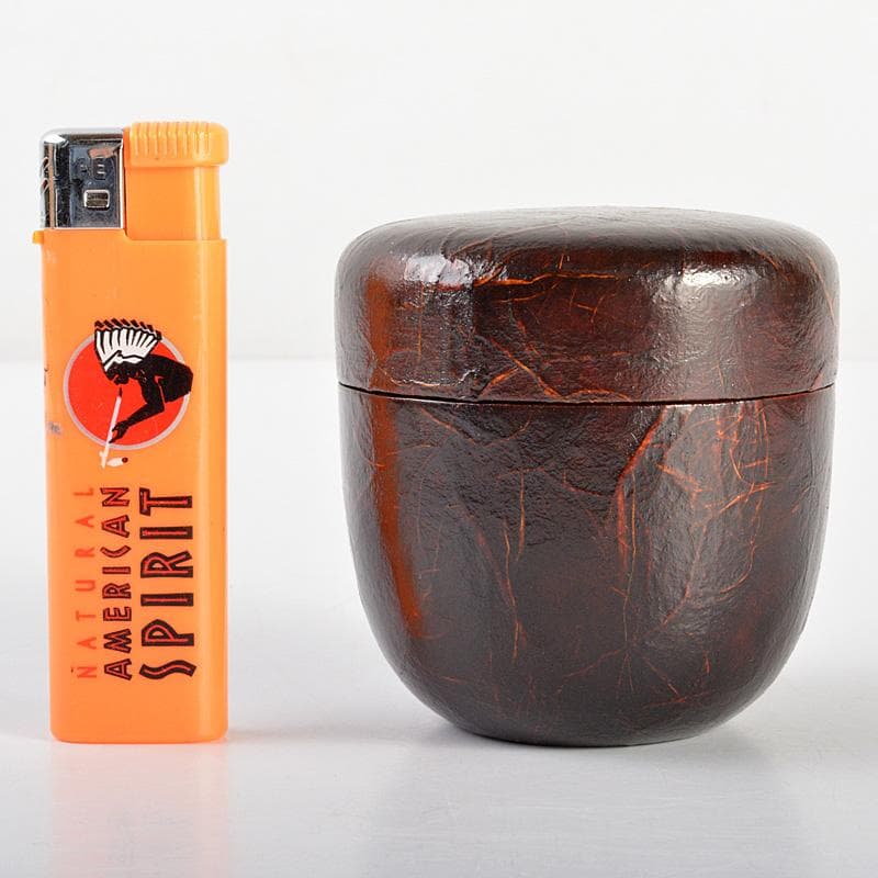 miyoppi　茶道具　輪島塗　一后一兆作　一閑中棗　共箱　V　6219