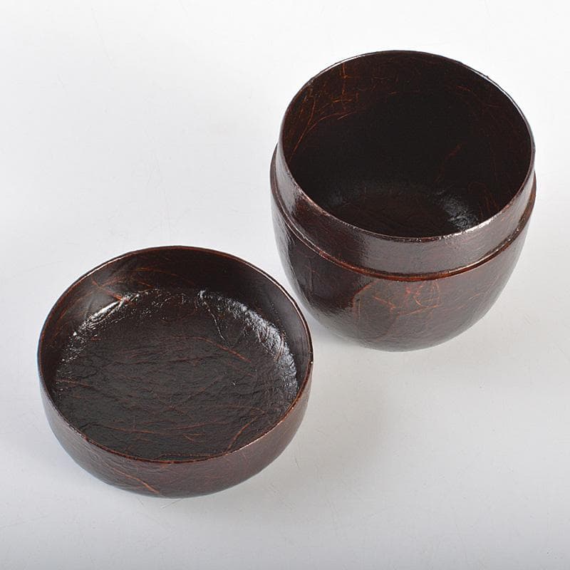 miyoppi　茶道具　輪島塗　一后一兆作　一閑中棗　共箱　V　6219