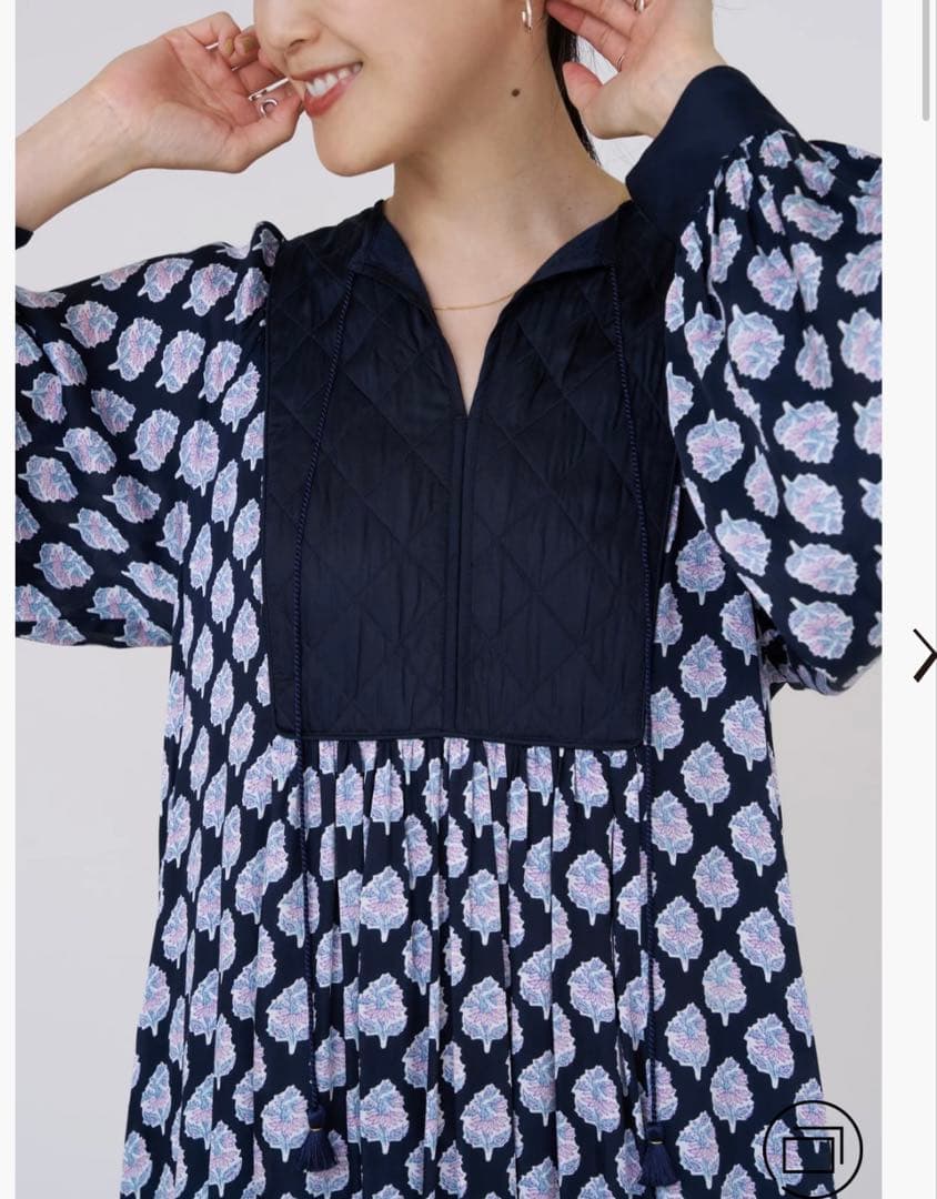 【美品】ヌキテパ　ワンピース　Mサイズ