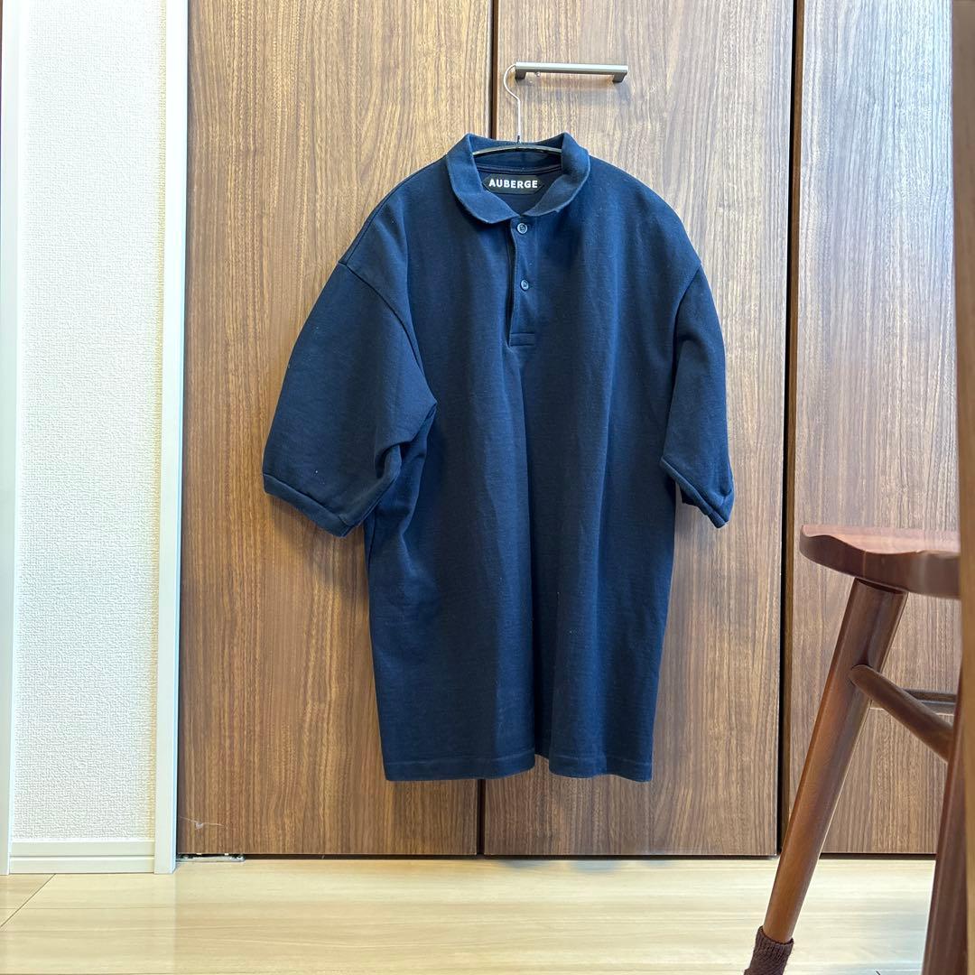 【AUBERGE】オーベルジュ　NIVEN ポロシャツ　ネイビー　サイズ44