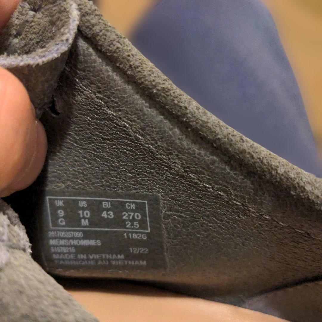 【レア！】クラークスワラビー　グレースエード　 UK9 27センチ