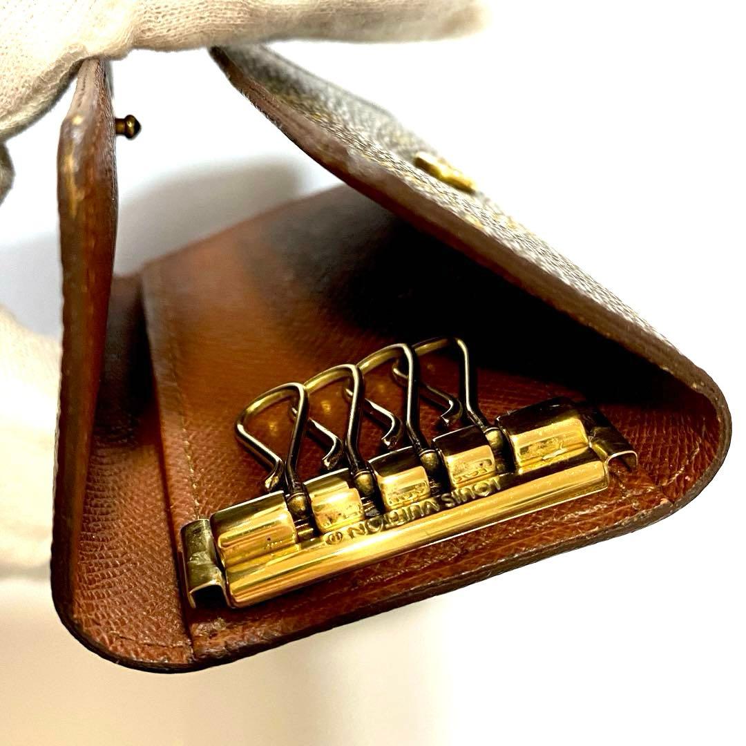 ニ*コ様 LOUIS VUITTON ルイヴィトン モノグラム キーケース 4連