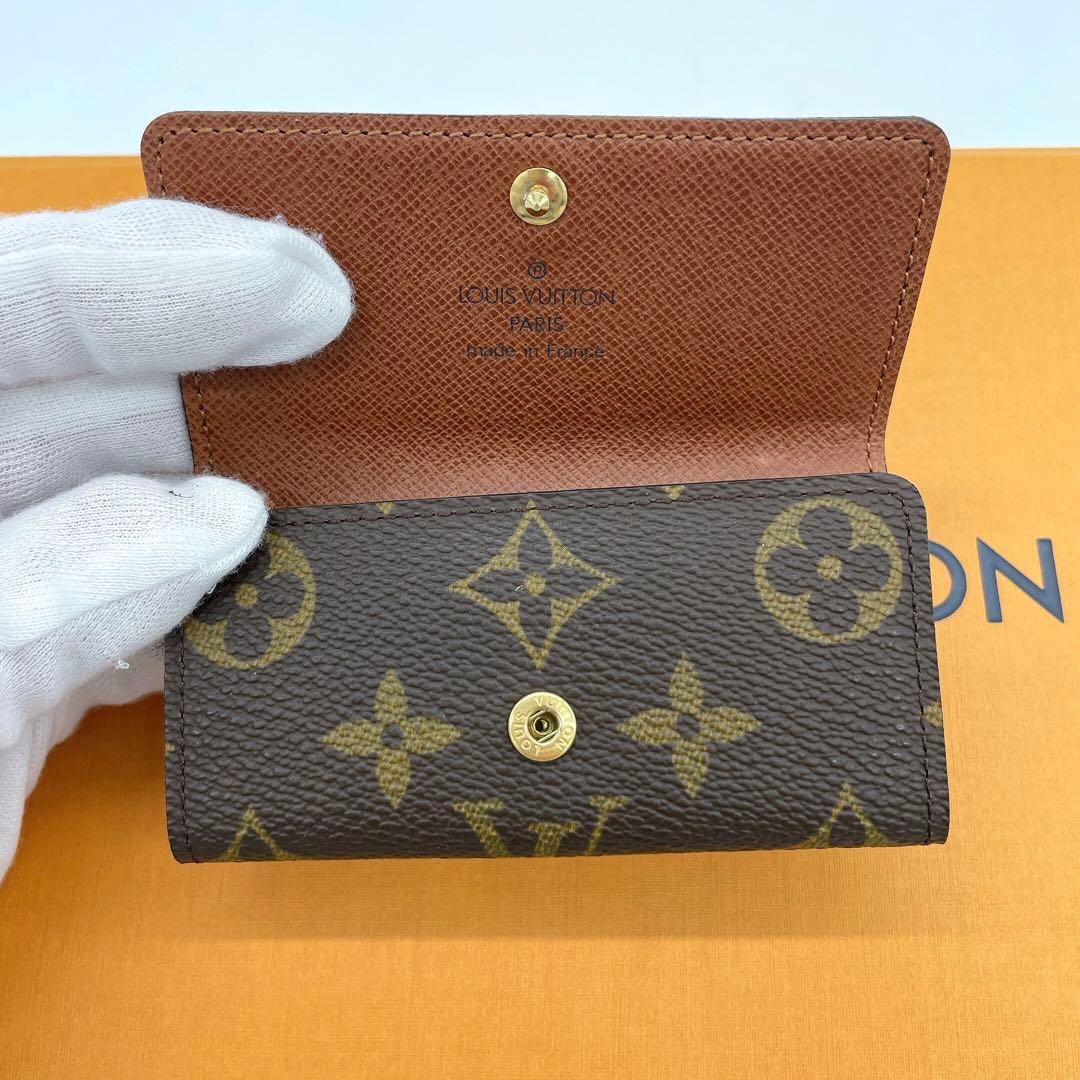 美品　LOUIS VUITTON キーケース　ミュルティクレ4 モノグラム