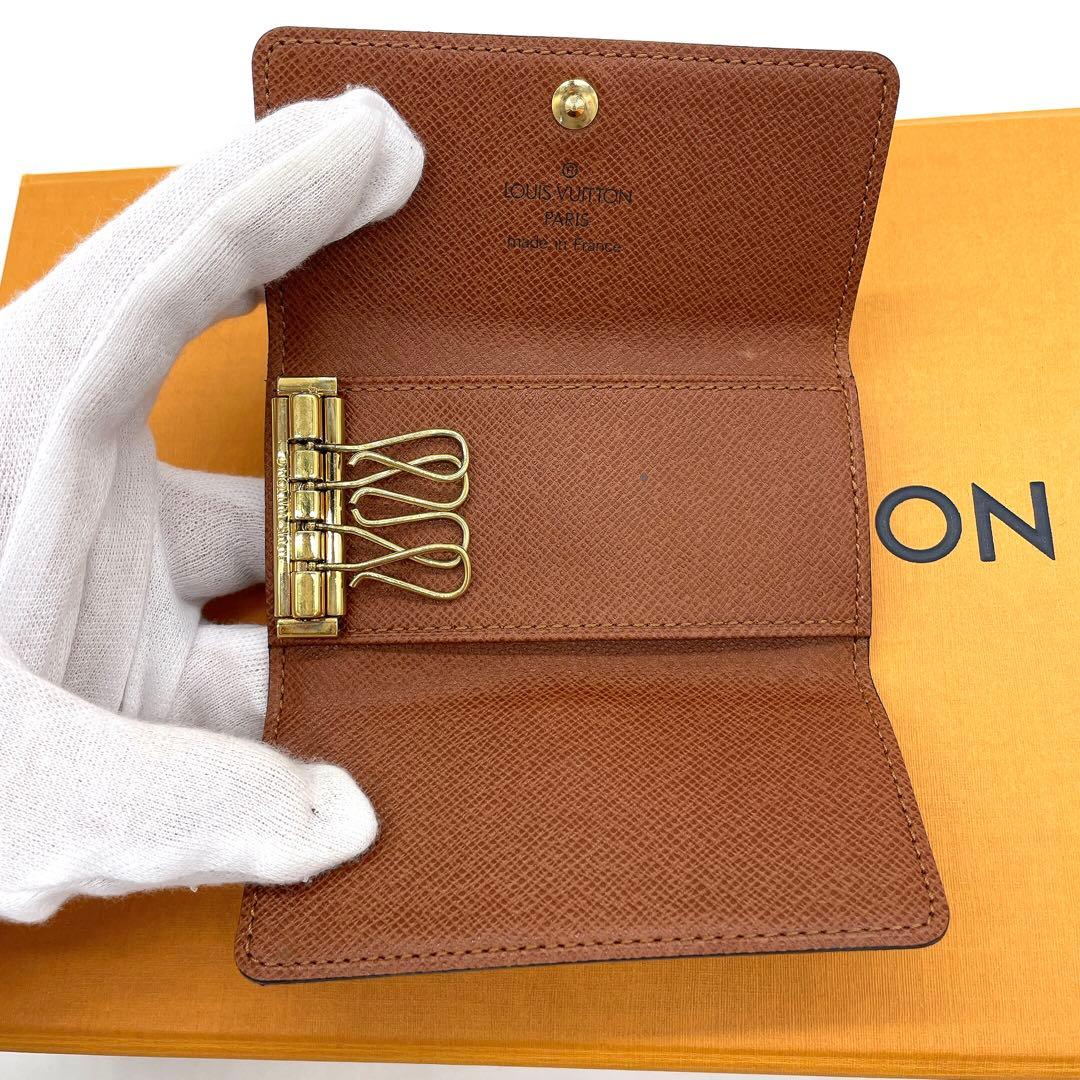 美品　LOUIS VUITTON キーケース　ミュルティクレ4 モノグラム