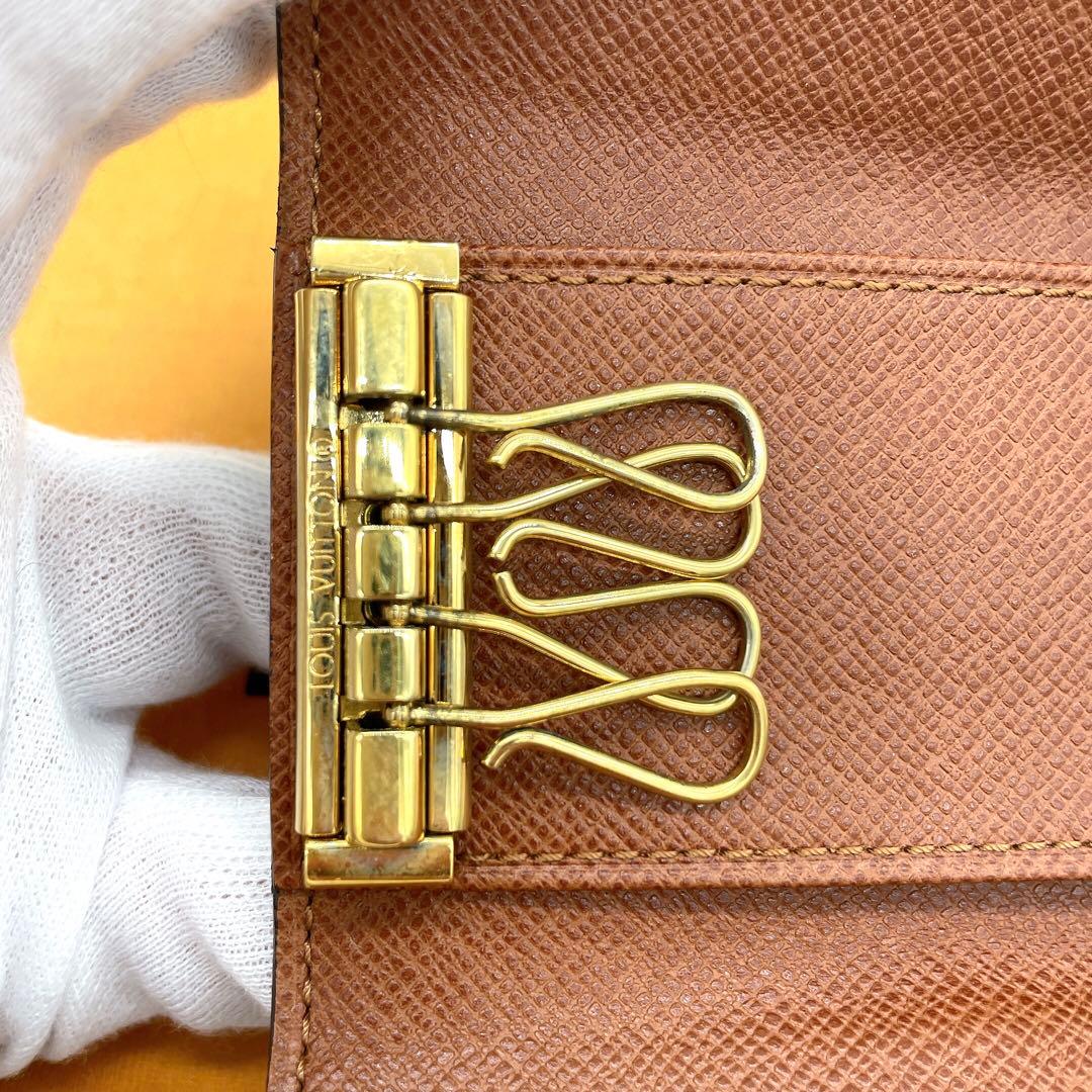 美品　LOUIS VUITTON キーケース　ミュルティクレ4 モノグラム