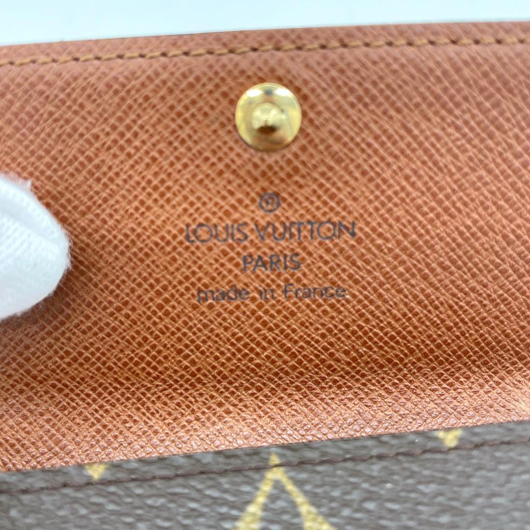 美品　LOUIS VUITTON キーケース　ミュルティクレ4 モノグラム