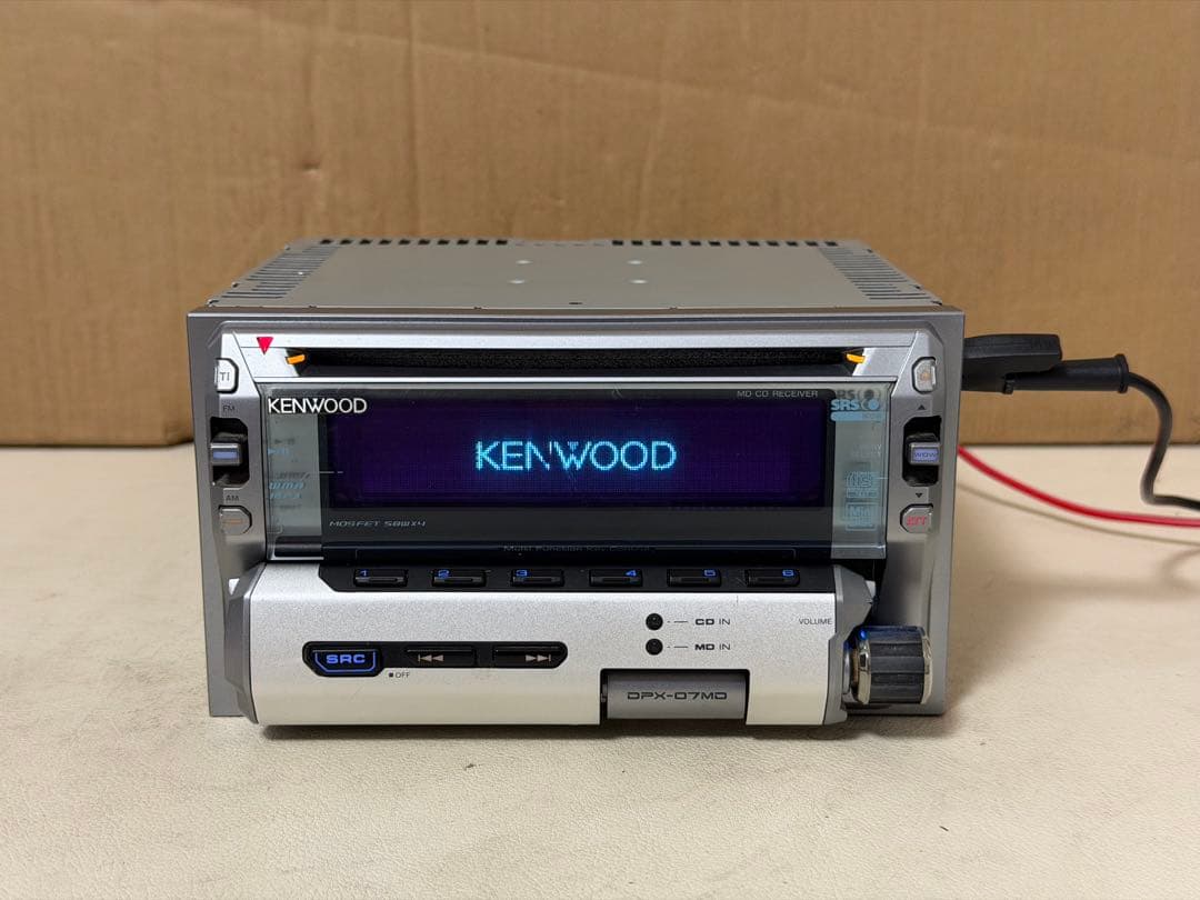 KENWOOD DPX-07MD カーオーディオデッキ ))