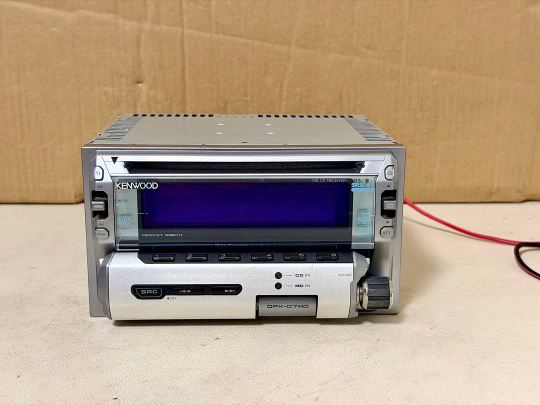 KENWOOD DPX-07MD カーオーディオデッキ ))