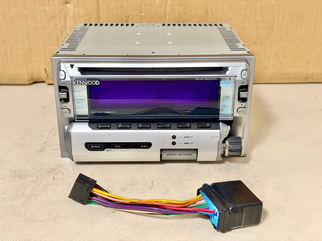 KENWOOD DPX-07MD カーオーディオデッキ ))