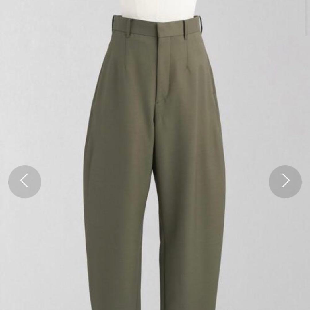 週末お値下げ【ほぼ未使用】LOEFF W/VIS ツイル ボンタンパンツ