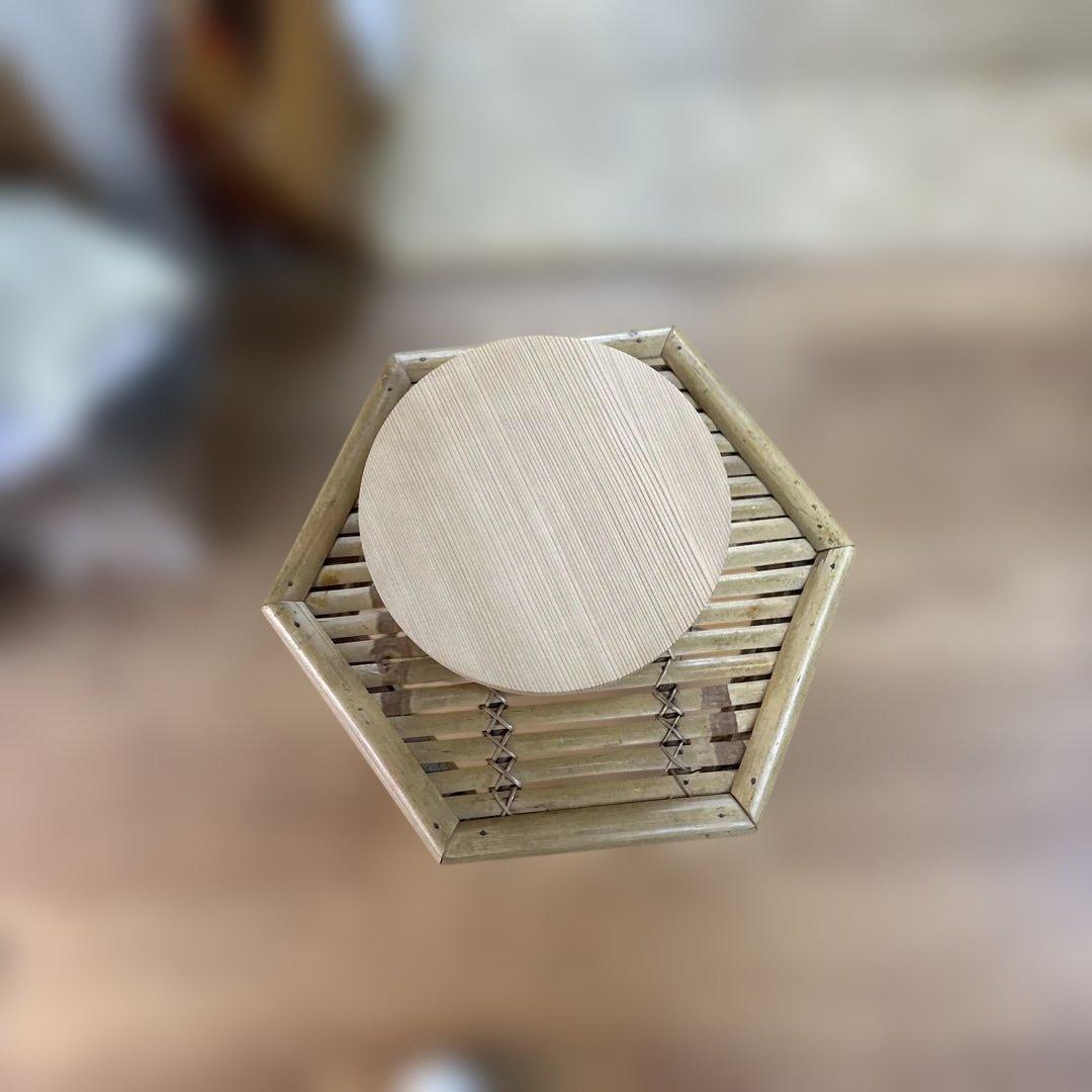 X*A様 【希少・未使用】天然秋田杉 おひつ 2合用 樽冨かまた（鎌田製樽所）伝