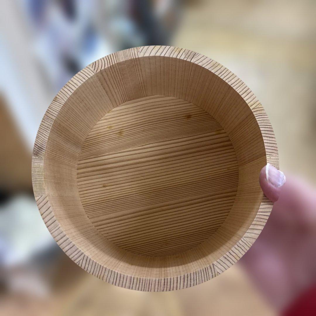 X*A様 【希少・未使用】天然秋田杉 おひつ 2合用 樽冨かまた（鎌田製樽所）伝