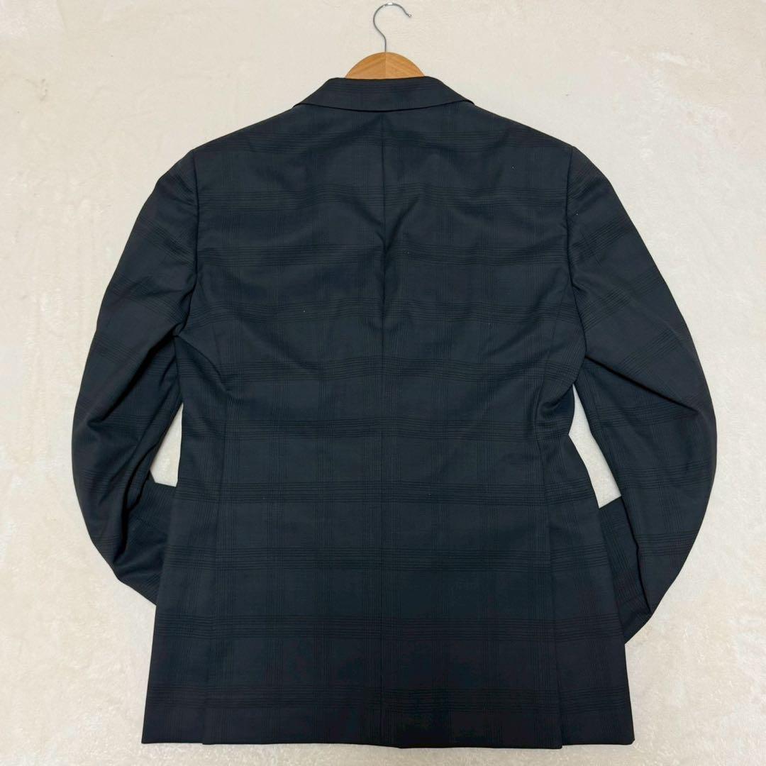 SOVEREIGN ソブリン　セットアップ　チェック　ネイビー　サイズ50