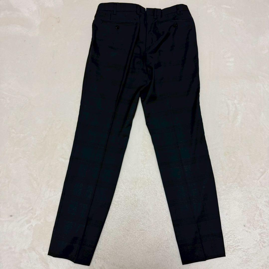 SOVEREIGN ソブリン　セットアップ　チェック　ネイビー　サイズ50