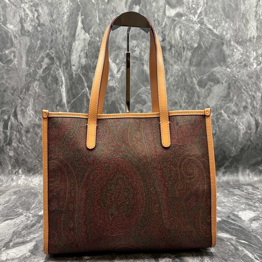 akari ✨近年モデル　エトロ　ETRO ペイズリー　トートバッグ