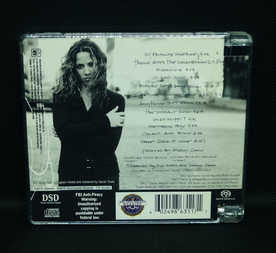 【中古SACD】シェリル・クロウ「グローブ・セッションズ」希少廃盤