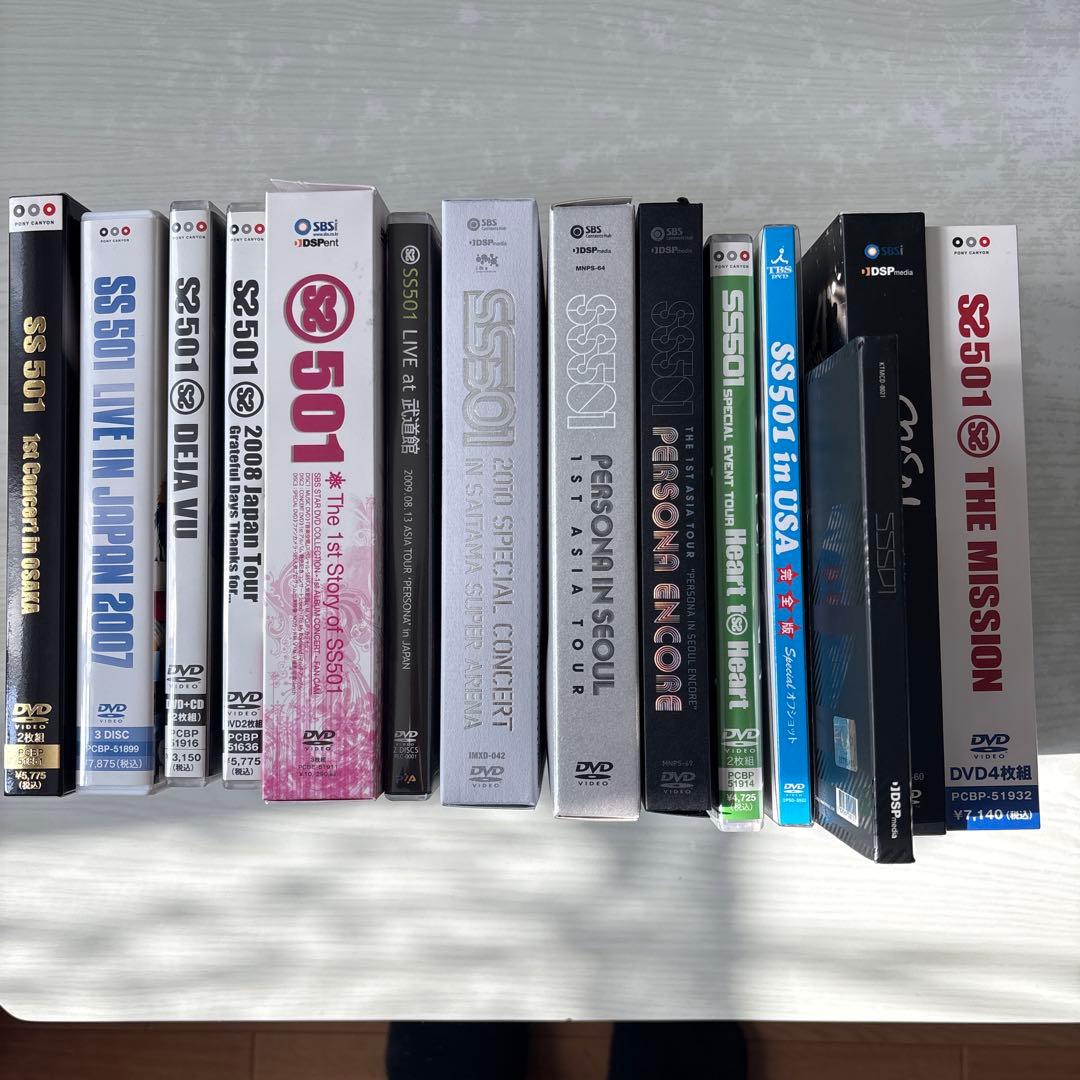 SS501 DVD&CDまとめ売り