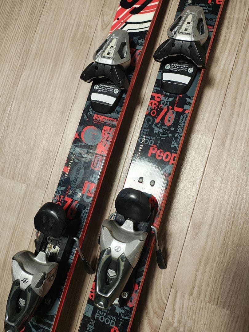 【フリースタイル☆】175cm　SIMSスキー板♪　ツインチップ！