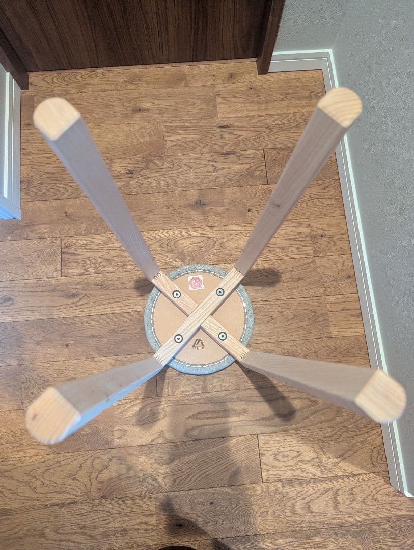 マッシュルームスツール　匠工芸　イス　Mサイズ　グレー